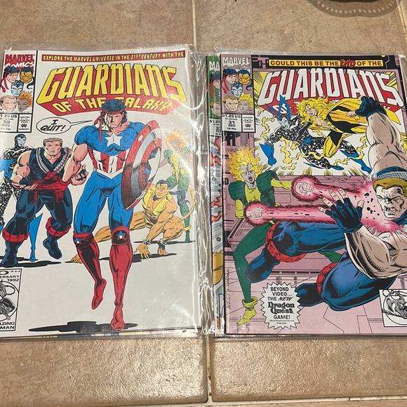 1990 Guardians of the Galaxy #29-33 - Picture 3 of 4